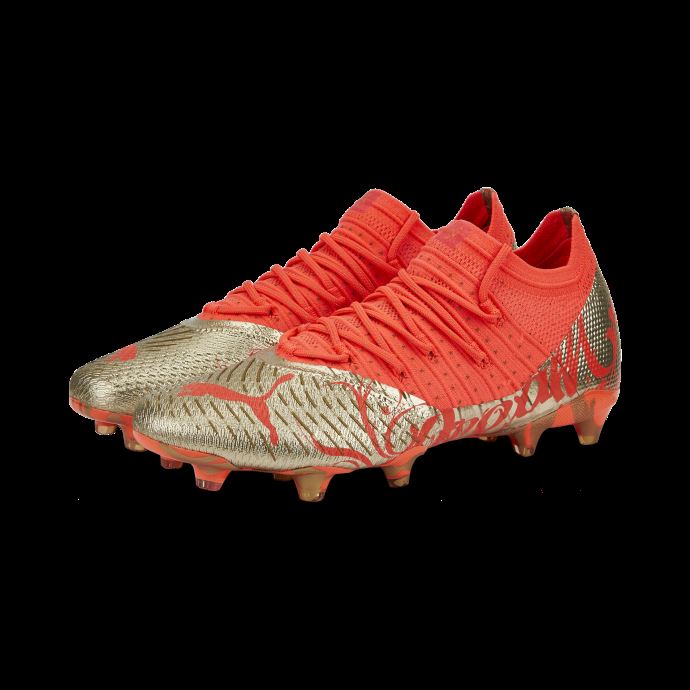 Puma Canada Future 1.4 Neymar Jr Fg-ag Chaussures De Football Hommes Firey Coral-gold
