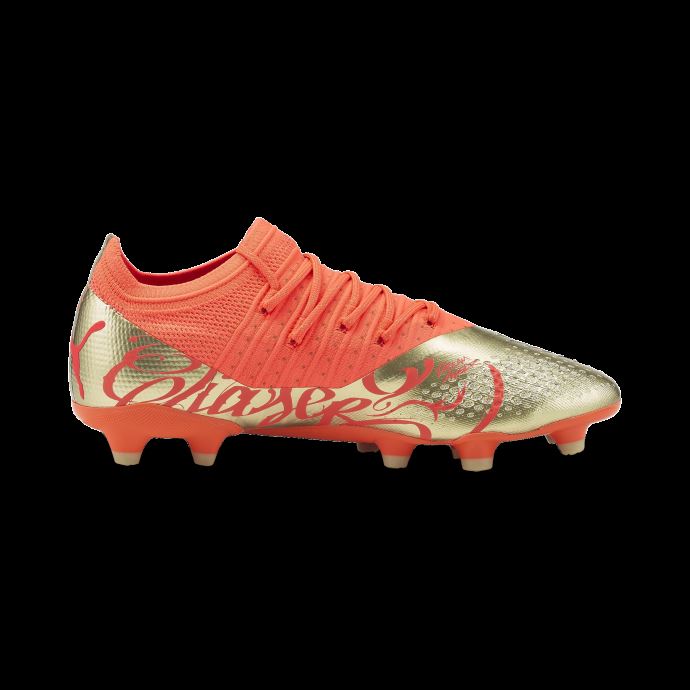 Neymar Jr Future 2.4 Fg-ag Chaussures De Football Hommes Puma Canada Firey Coral-gold
