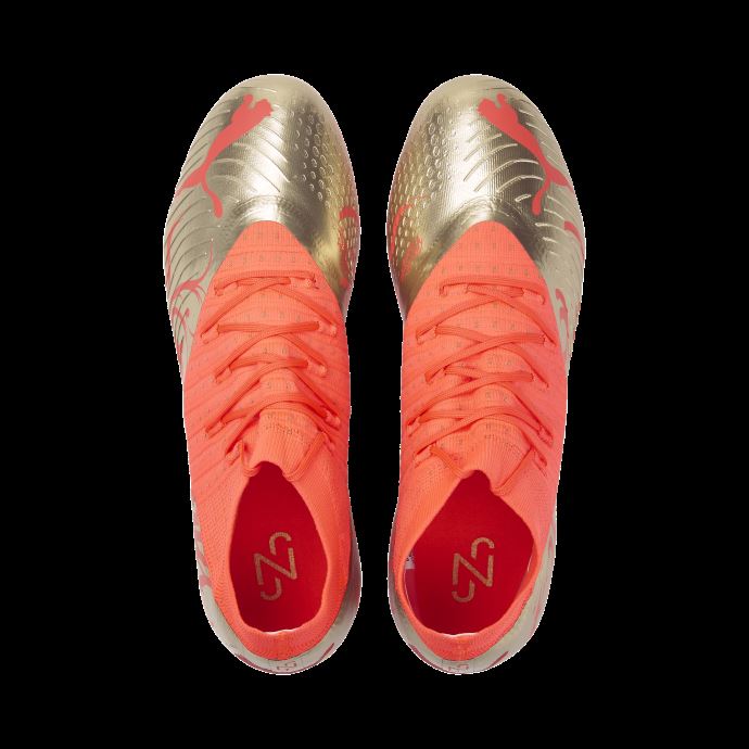 Puma Canada Firey Coral-gold Neymar Jr Future 3.4 Fg-ag Chaussures De Football Hommes

