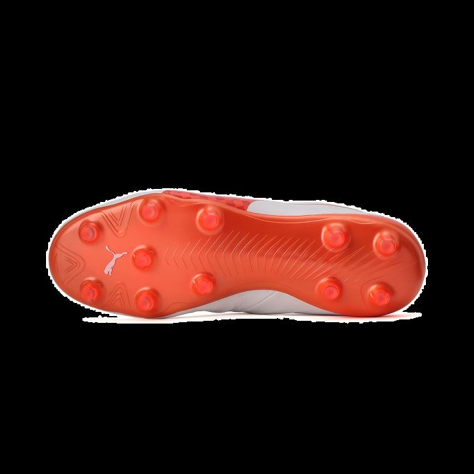 Chaussures De Football King Platinum Ralley Fg-ag Puma Canada Blanc-nrgy Rouge-noir
