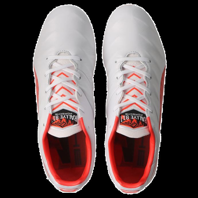 Chaussures De Football King Platinum Ralley Fg-ag Puma Canada Blanc-nrgy Rouge-noir
