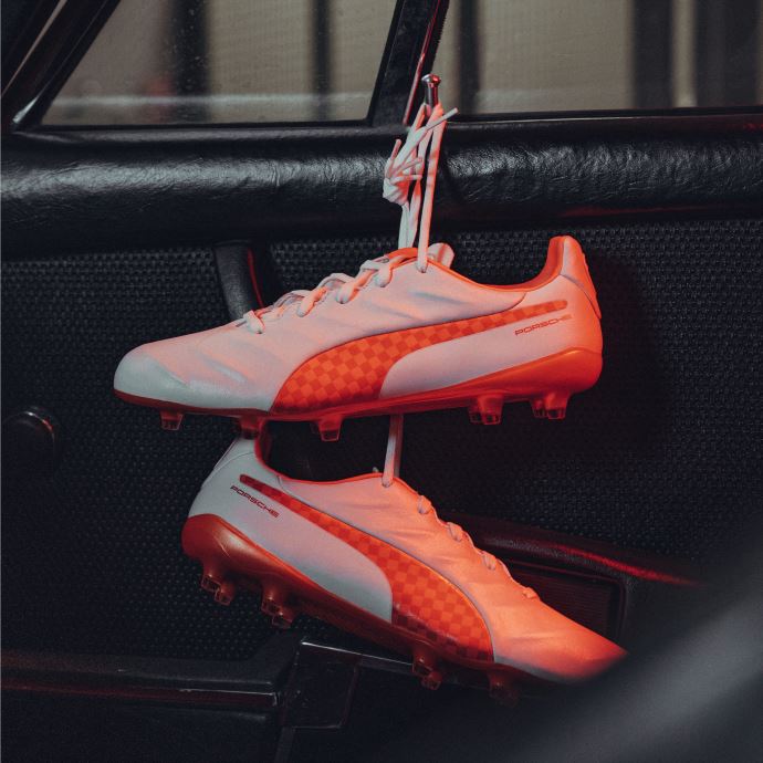 Chaussures De Football King Platinum Ralley Fg-ag Puma Canada Blanc-nrgy Rouge-noir
