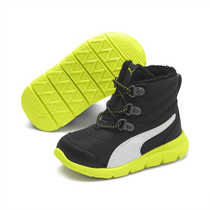 Bottes Bébé Bao 3 Noir-nrgy Jaune Puma Canada