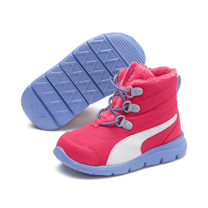 Bao 3 Bottes Bébé Puma Canada Nrgy Rose-chiné