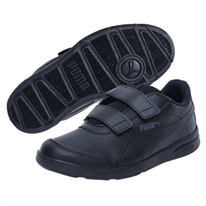Baskets Enfant Puma Canada Stepfleex 2 Sl V Noir-noir