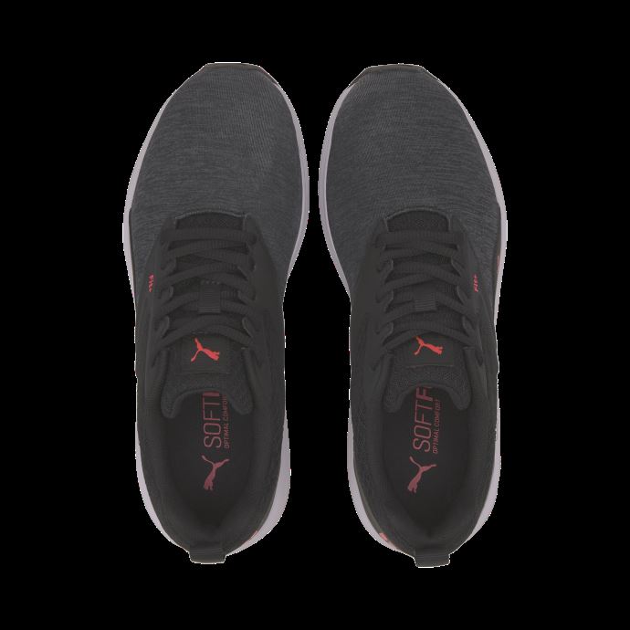 Puma Canada Nrgy Comet Chaussures De Course Noir-rose Enflammé
