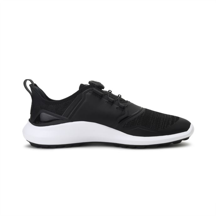 Ignite Nxt Disc Chaussures De Golf Pour Hommes Puma Canada Noir-argent-blanc
