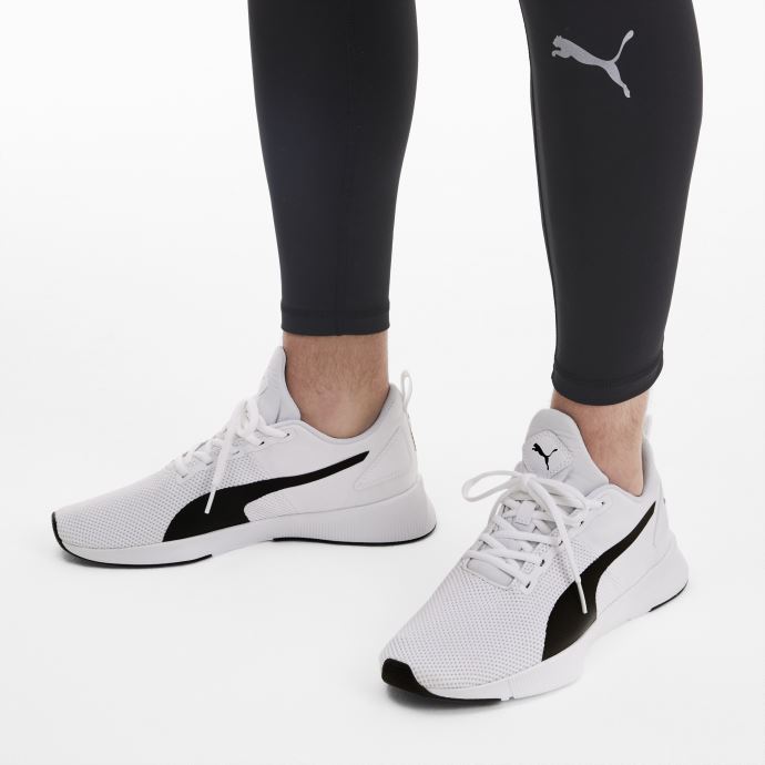 Flyer Blanc-noir Chaussures De Course Unisexe Puma Canada