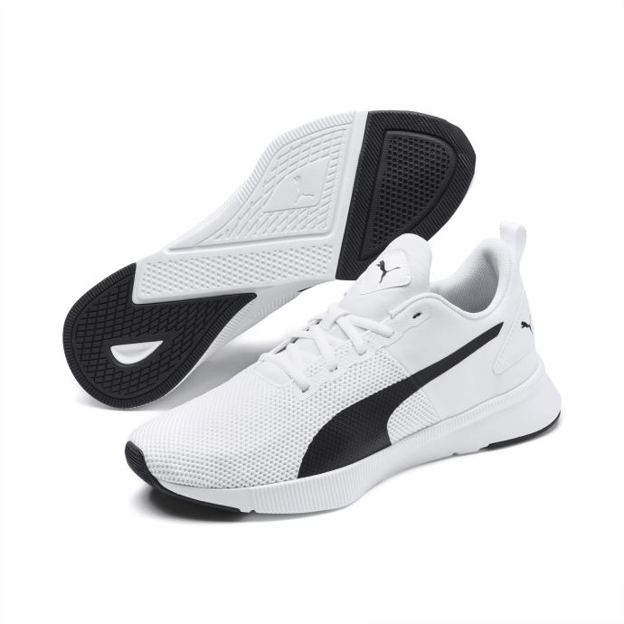 Flyer Blanc-noir Chaussures De Course Unisexe Puma Canada
