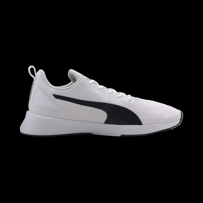 Flyer Blanc-noir Chaussures De Course Unisexe Puma Canada

