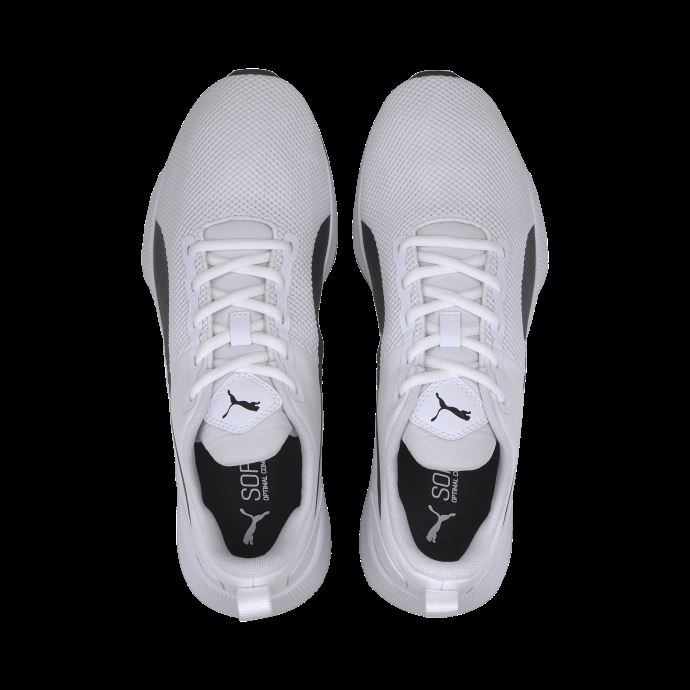 Flyer Blanc-noir Chaussures De Course Unisexe Puma Canada
