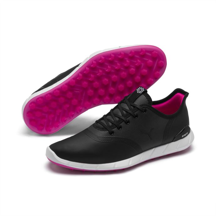 Ignite Statement Low Chaussures De Golf Pour Femmes Puma Canada Noir-noir