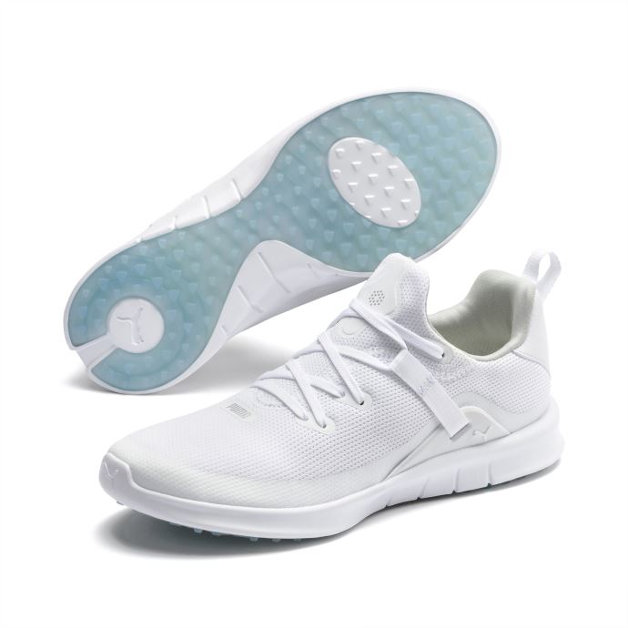 Puma Canada Laguna Chaussures De Golf Pour Femme Blanc-blanc