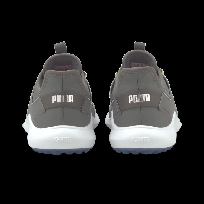 Puma Canada Ignite Fasten8 Chaussures De Golf Pour Hommes Taille Haute-argent-ombre Silencieuse

