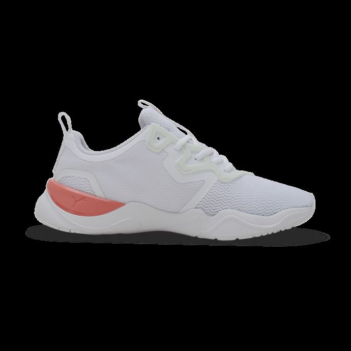 Chaussures D'entrainement Puma Canada Zone Xt Femme Blanc-american Beauty-peach
