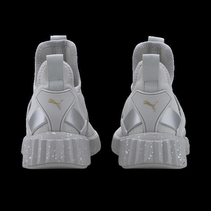 Chaussures D'entraînement Defy Mid Metal Pour Femmes Taille Haute-argent Puma Canada
