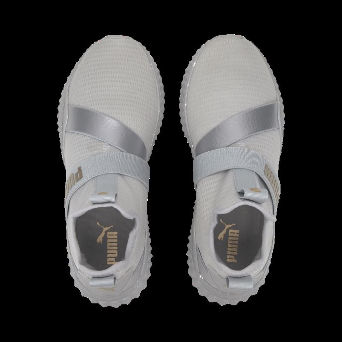 Chaussures D'entraînement Defy Mid Metal Pour Femmes Taille Haute-argent Puma Canada
