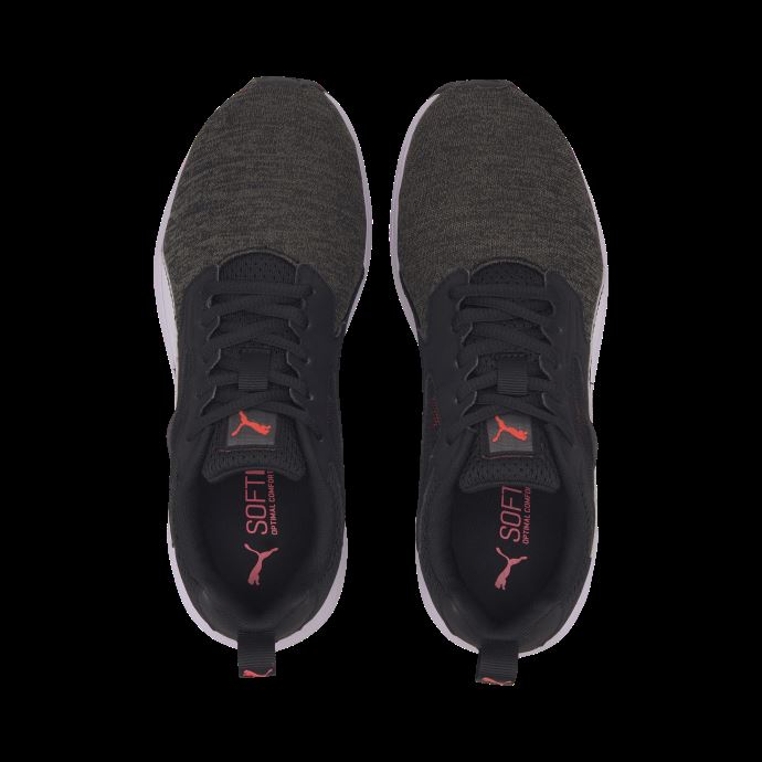 Chaussures De Running Unisexe Puma Canada Nrgy Rupture Noir-blanc-ignite Rose
