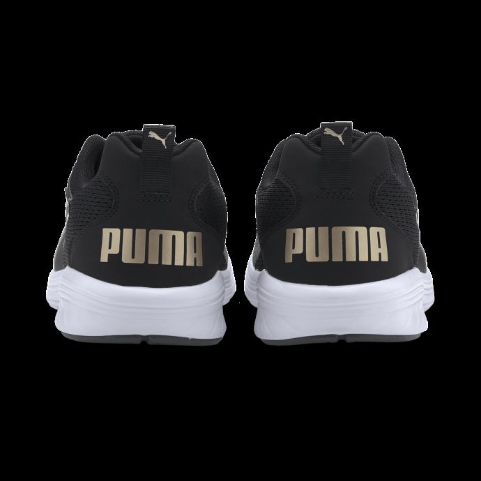Chaussures De Course Unisexes Black-team Gold Nrgy Rupture Puma Canada
