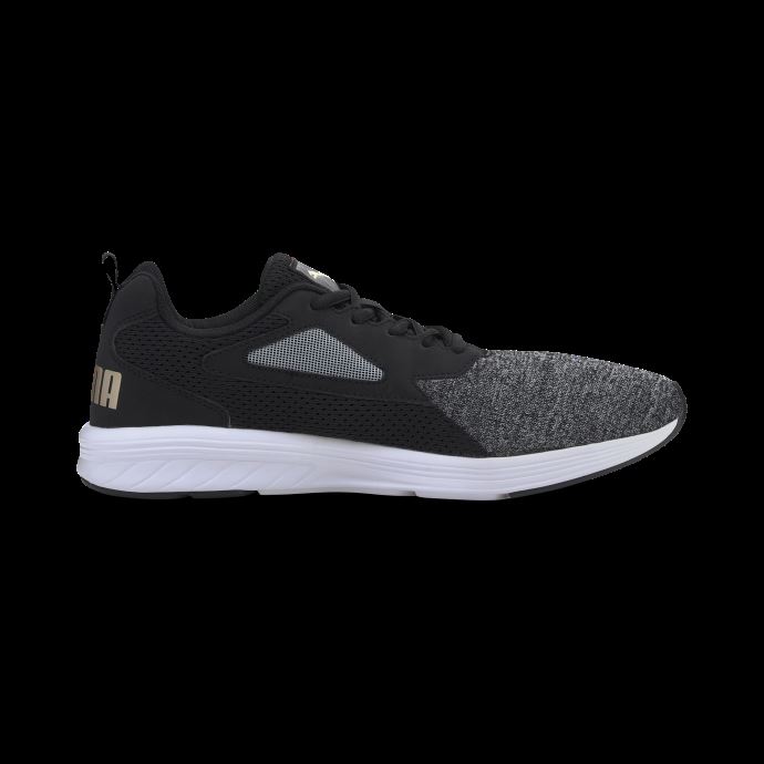 Chaussures De Course Unisexes Black-team Gold Nrgy Rupture Puma Canada
