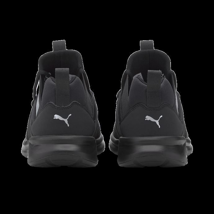 Puma Canada Enzo 2 Chaussures De Course Pour Femmes Noir-argent Métallisé
