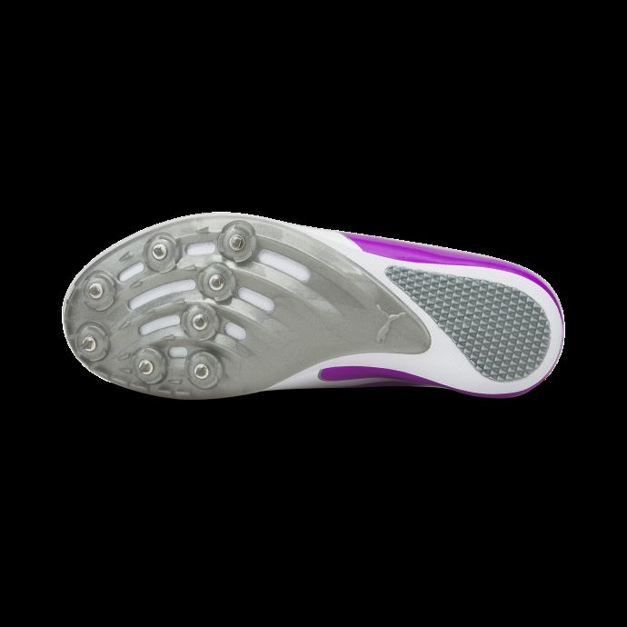 Puma Canada Evospeed Sprint 10 Track Spikes Deep Orchid-blanc-argent
