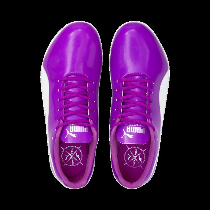Puma Canada Evospeed Sprint 10 Track Spikes Deep Orchid-blanc-argent
