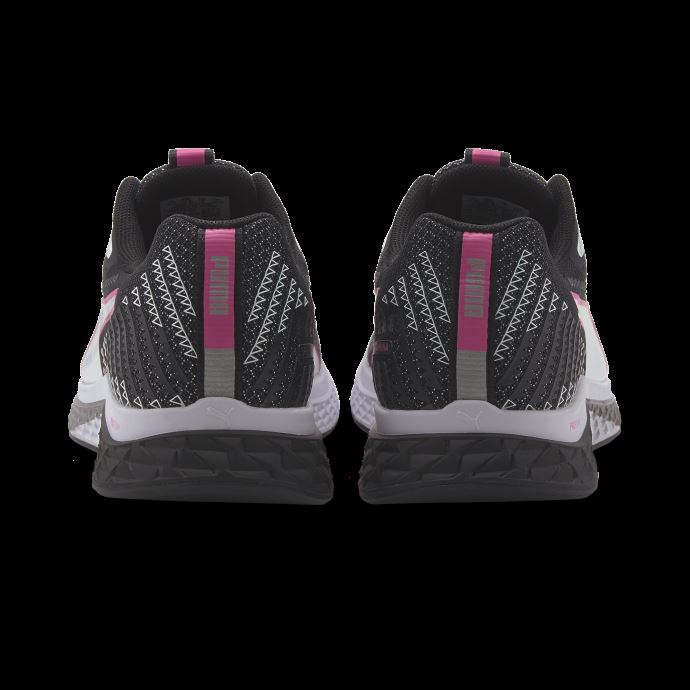 Puma Canada Speed Sutamina 2 Chaussures De Course Pour Femmes Noir-blanc-rose Lumineux
