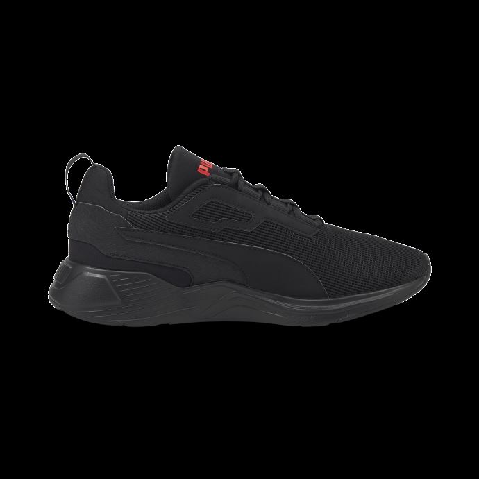 Chaussures D'entraînement Disperse Xt Pour Hommes Puma Canada Noir-poppy Rouge-castlerock

