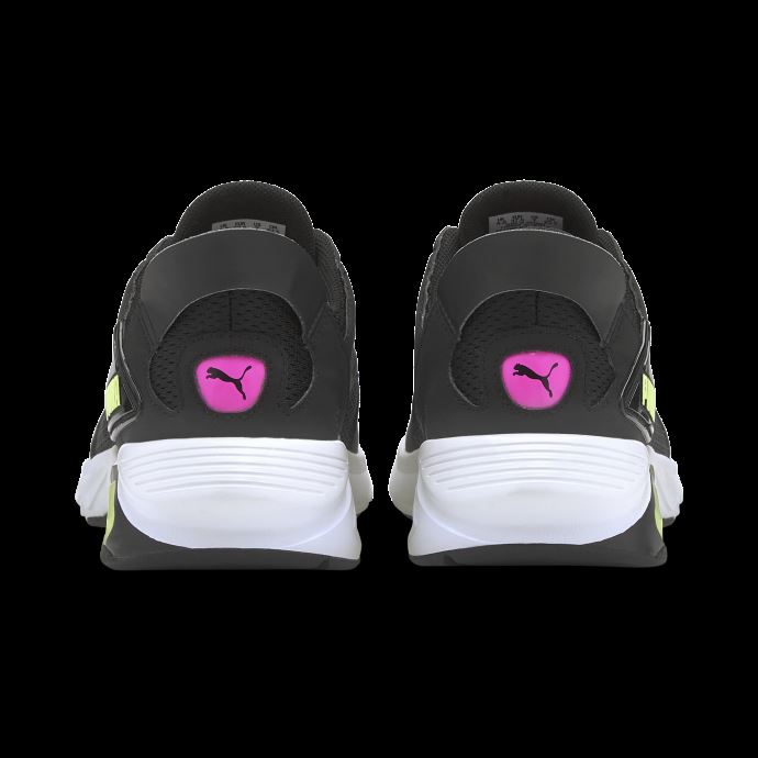 Puma Canada Lqdcell Method Chaussures D'entraînement Pour Femmes Noir-jaune Pétillant-rose Lumineux
