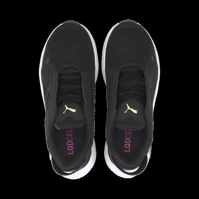 Puma Canada Lqdcell Method Chaussures D'entraînement Pour Femmes Noir-jaune Pétillant-rose Lumineux

