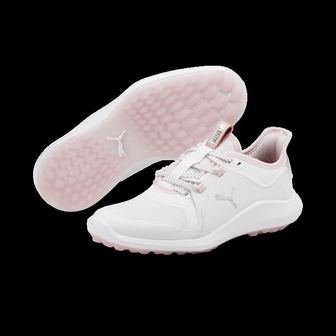 Chaussures De Golf Lady Ignite Fasten8 Blanc-argent-rose Puma Canada