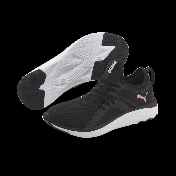 Puma Canada Softride Sophia Chaussures De Course Pour Femmes Noir-or Rose