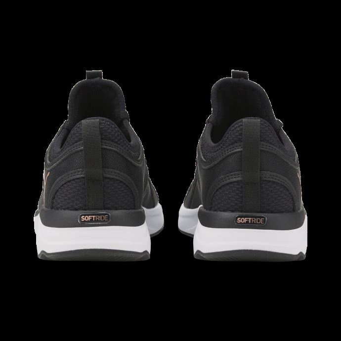 Puma Canada Softride Sophia Chaussures De Course Pour Femmes Noir-or Rose
