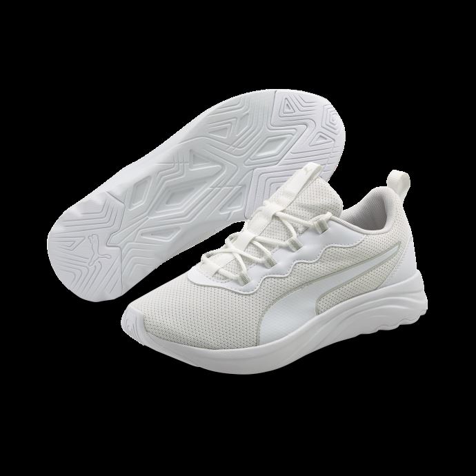 Puma Canada Softride Sophia Easy Chaussures De Course Pour Femmes Blanc-gris Violet