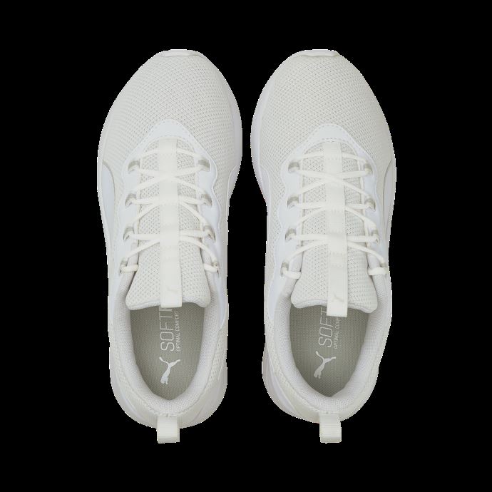 Puma Canada Softride Sophia Easy Chaussures De Course Pour Femmes Blanc-gris Violet
