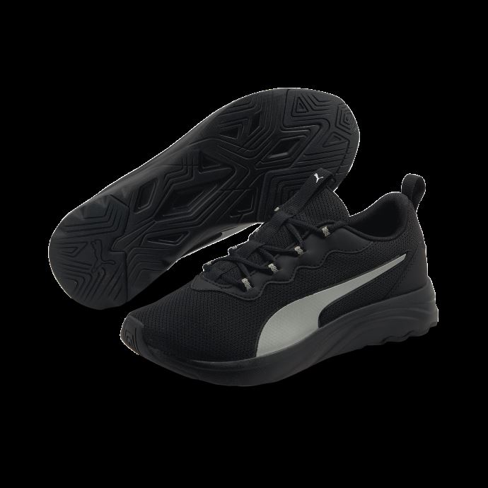 Puma Canada Chaussures De Course Pour Femme Softride Sophia Easy Noir-argent Métallisé