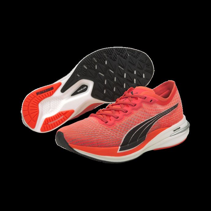 Chaussures De Course Deviate Nitro Pour Femmes Lava Blast-noir Puma Canada
