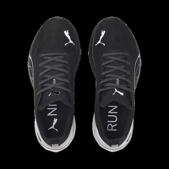 Puma Canada Deviate Nitro Chaussures De Course Pour Femmes Noir Et Blanc
