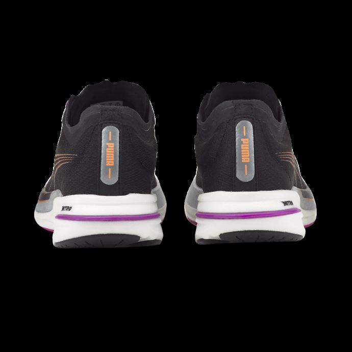 Deviate Nitro Chaussures De Course Pour Femmes Puma Canada Noir-neon Citron
