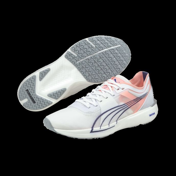 Liberate Nitro Femmes Chaussures De Course Puma Canada Blanc-elektro Peach
