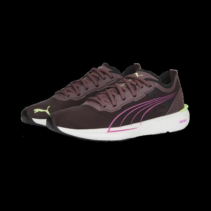 Puma Canada Poussiéreux Prune-pomme Pétillante Libérer Nitro Chaussures De Course Pour Femmes