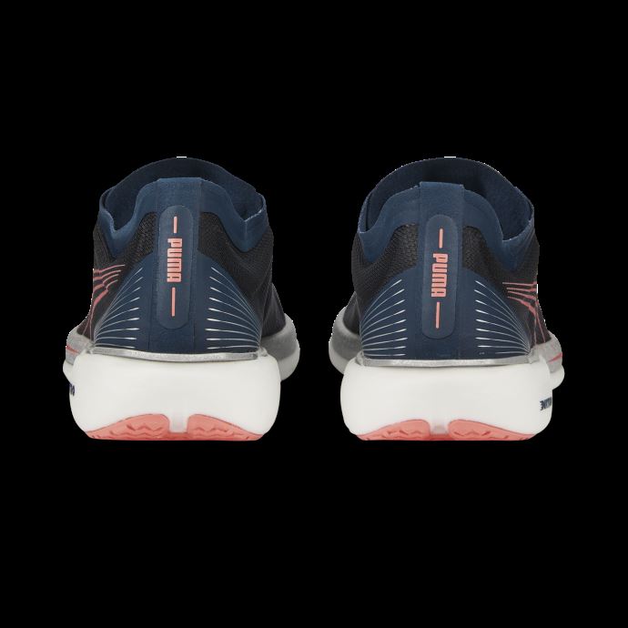 Liberate Nitro Femmes Chaussures De Course Puma Canada Marine Bleu-carnation Rose
