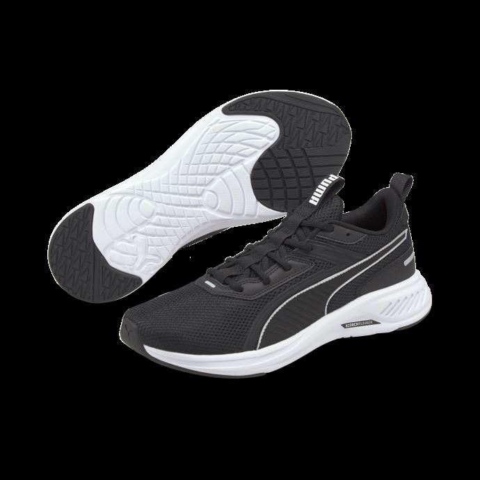 Scorch Runner Chaussures De Course Puma Canada Noir-blanc