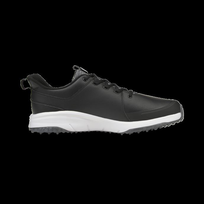 Chaussures De Golf Grip Fusion Pro 3.0 Pour Hommes Black-silver-quiet Shade Puma Canada
