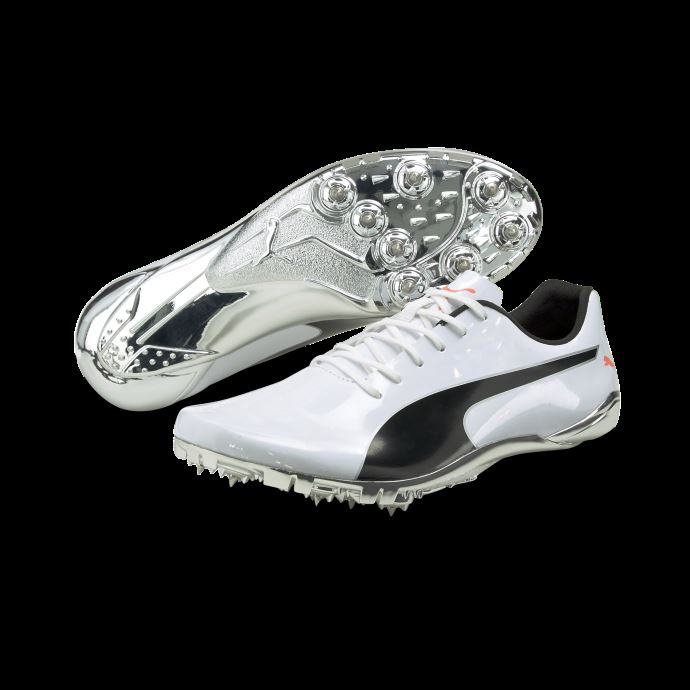 Puma Canada Evospeed Electric 10 Pointes D'athlétisme Blanc-noir-lava Blast
