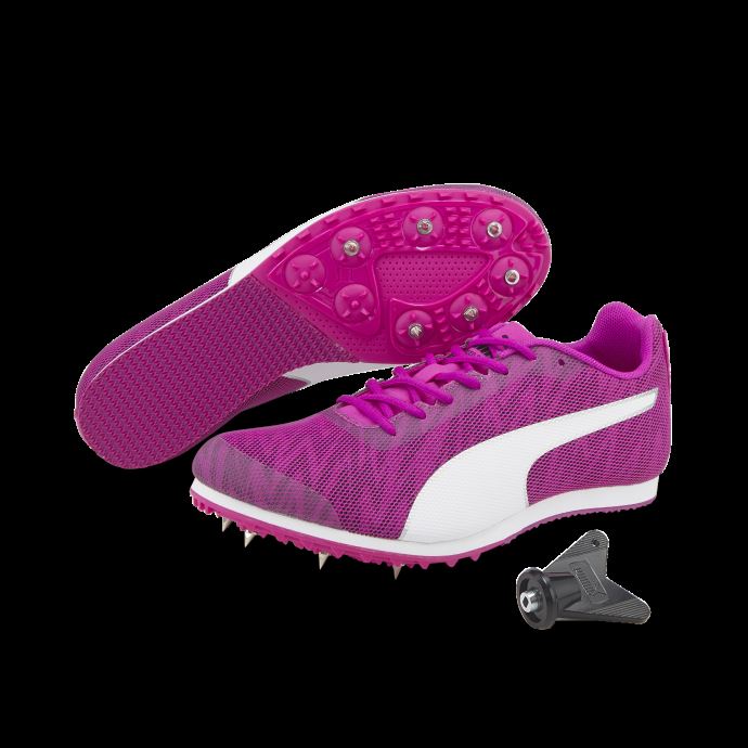 Puma Canada Evospeed Star 7 Pointes D'athlétisme Deep Orchid-white
