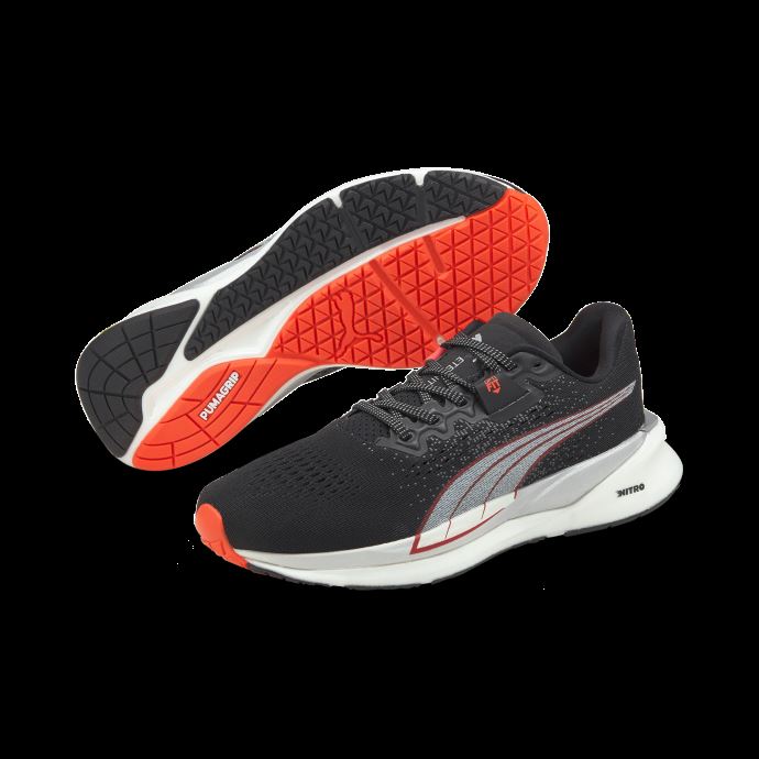 Puma Canada Noir-blanc-lava Blast Eternity Nitro Chaussures De Course Pour Femmes
