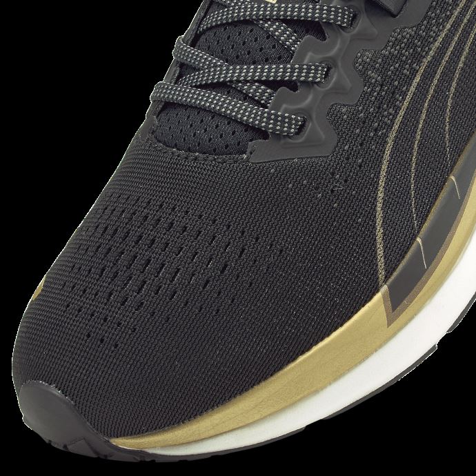 Puma Canada Eternity Nitro Femmes Chaussures De Course Noir-team Or
