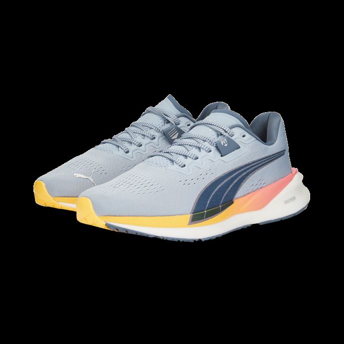 Puma Canada Blue Wash-evening Sky Eternity Nitro Chaussures De Course Pour Femme
